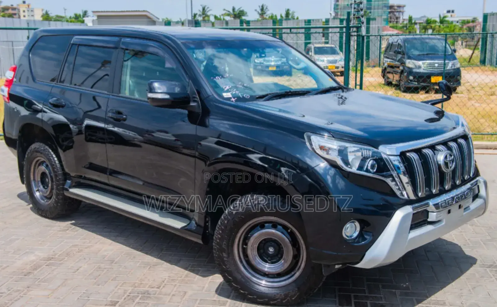 Toyota Land Cruiser Prado 2016 Matt Black