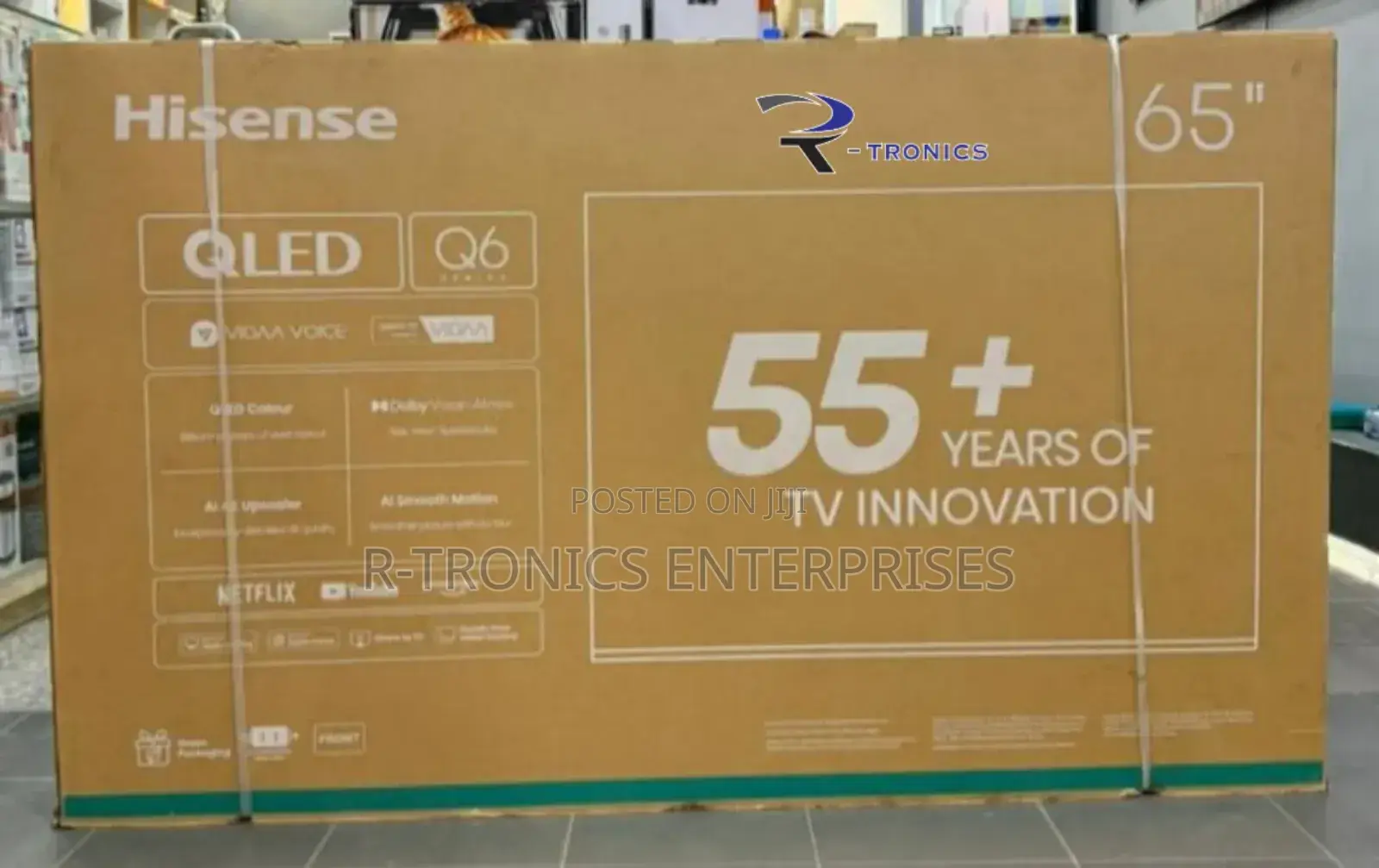Hisense 65q6q 65-Inch Qled Smart Tv