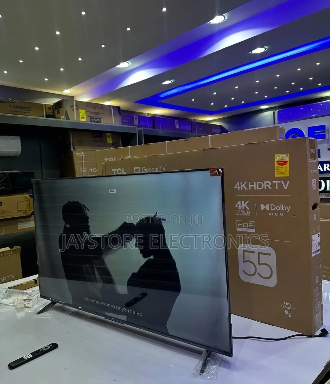 *Tcl 55 Inch Uhd Smart Led