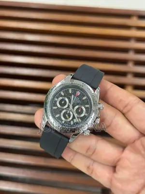 Rolex Cosmograph Daytona Watch With a Dark Dial White Gold or Steel