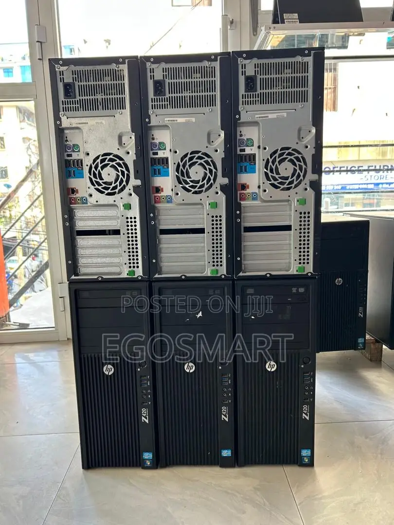 Desktop Computer HP Z420 8GB Intel Xeon HDD 500GB
