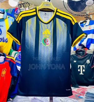 Algeria 2026 World Cup Special Black Football Jersey