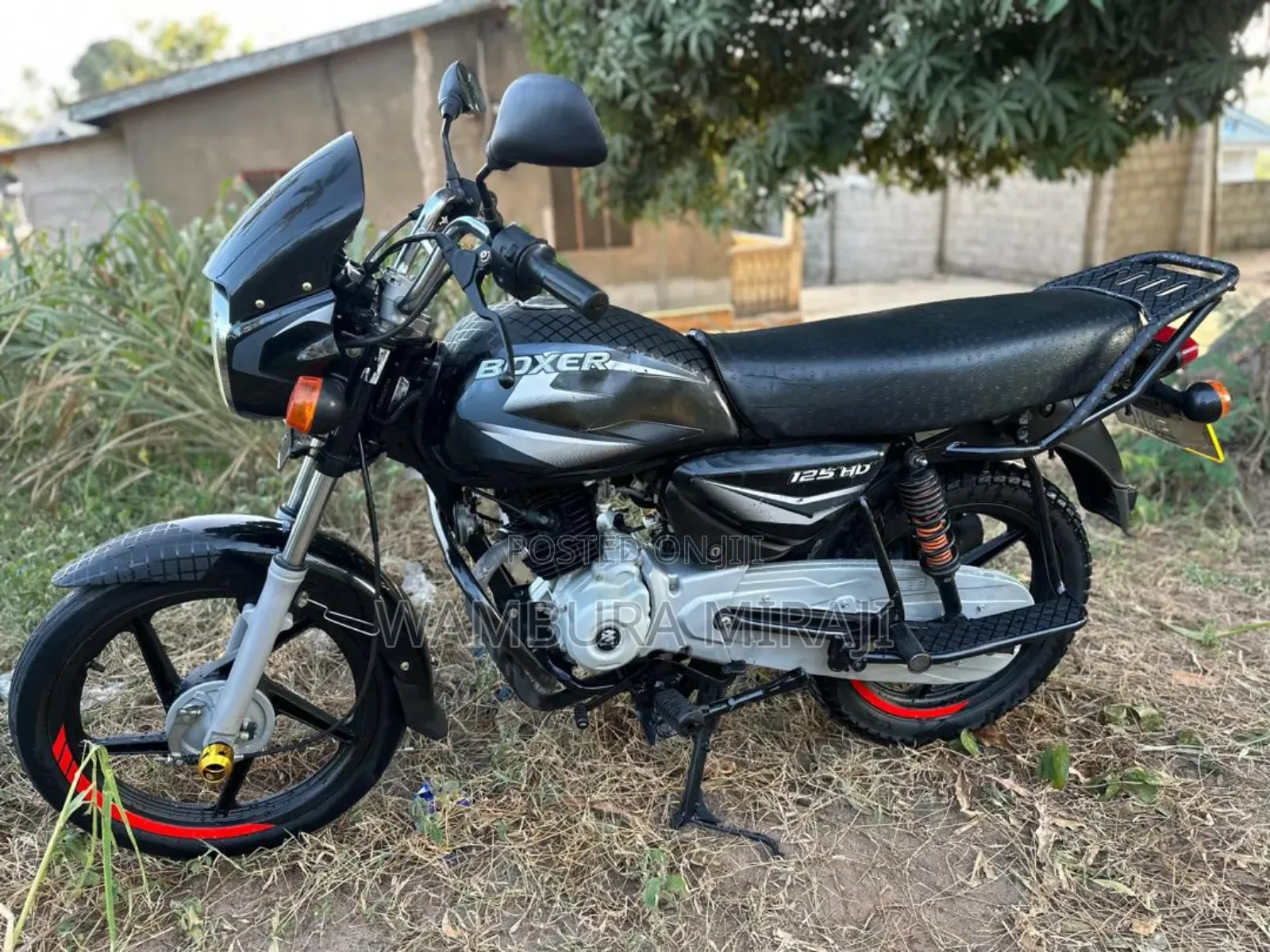 Bajaj Boxer 125 2025 Black