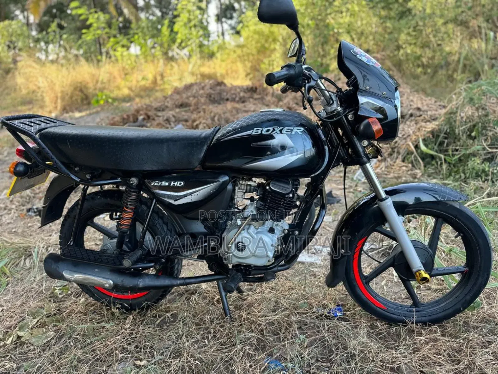 Bajaj Boxer 125 2025 Black