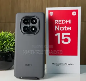 New Xiaomi Redmi Note 15 128 GB Black