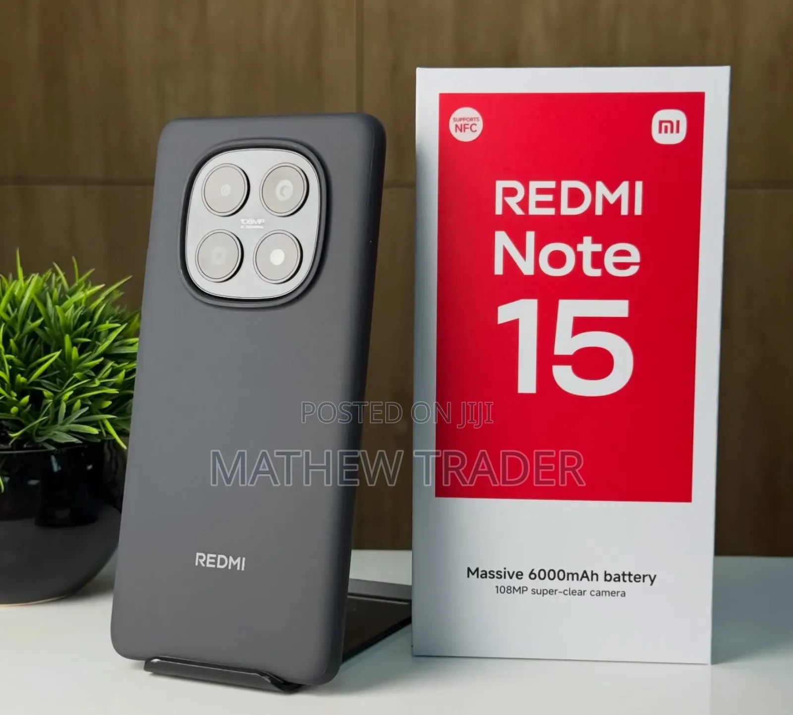 New Xiaomi Redmi Note 15 128 GB Black