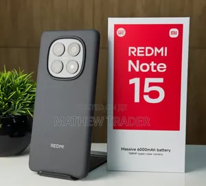 New Xiaomi Redmi Note 15 128 GB Black