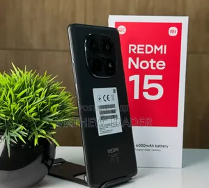 New Xiaomi Redmi Note 15 128 GB Black