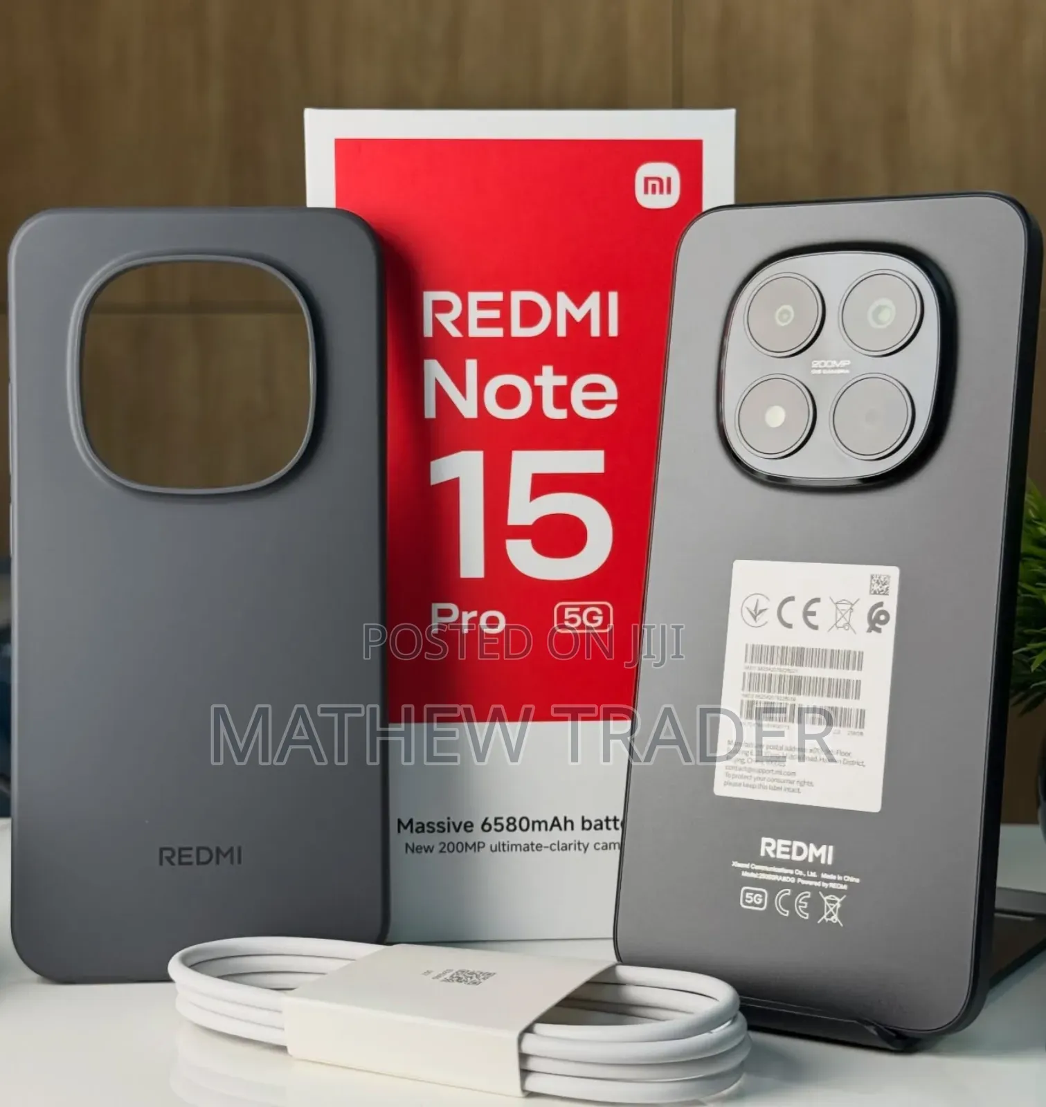 New Xiaomi Redmi Note 15 Pro 256 GB Black