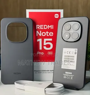 New Xiaomi Redmi Note 15 Pro 256 GB Black