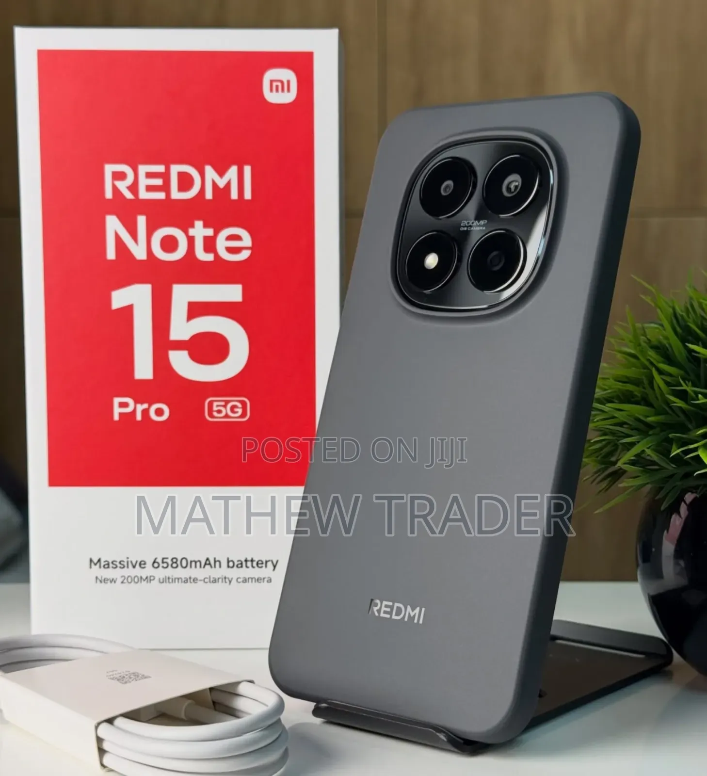 New Xiaomi Redmi Note 15 Pro 256 GB Black