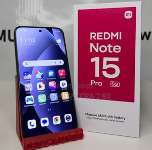 New Xiaomi Redmi Note 15 Pro+ 256 GB Black
