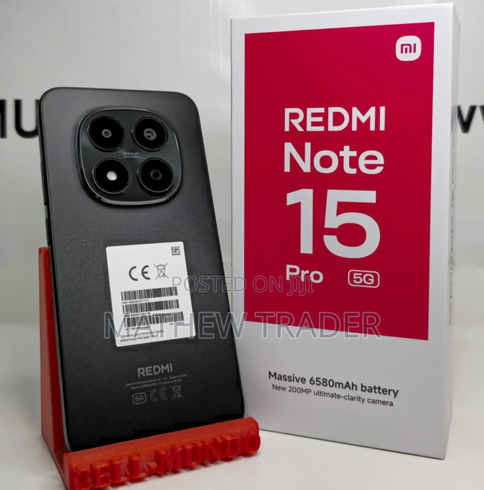 New Xiaomi Redmi Note 15 Pro+ 256 GB Black