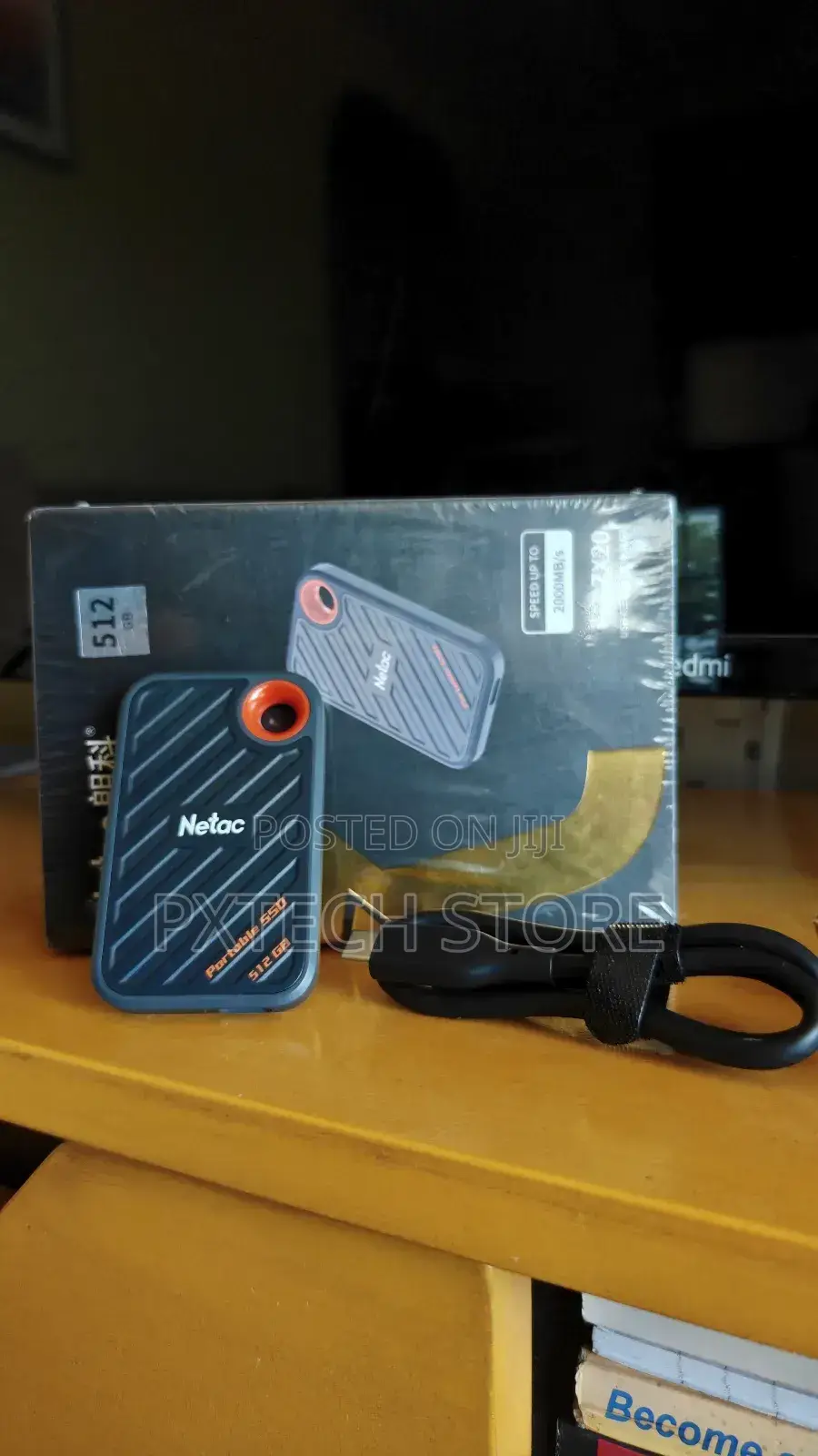 Netac Zx20 512gb Portable Solid State Drive.(Ssd)
