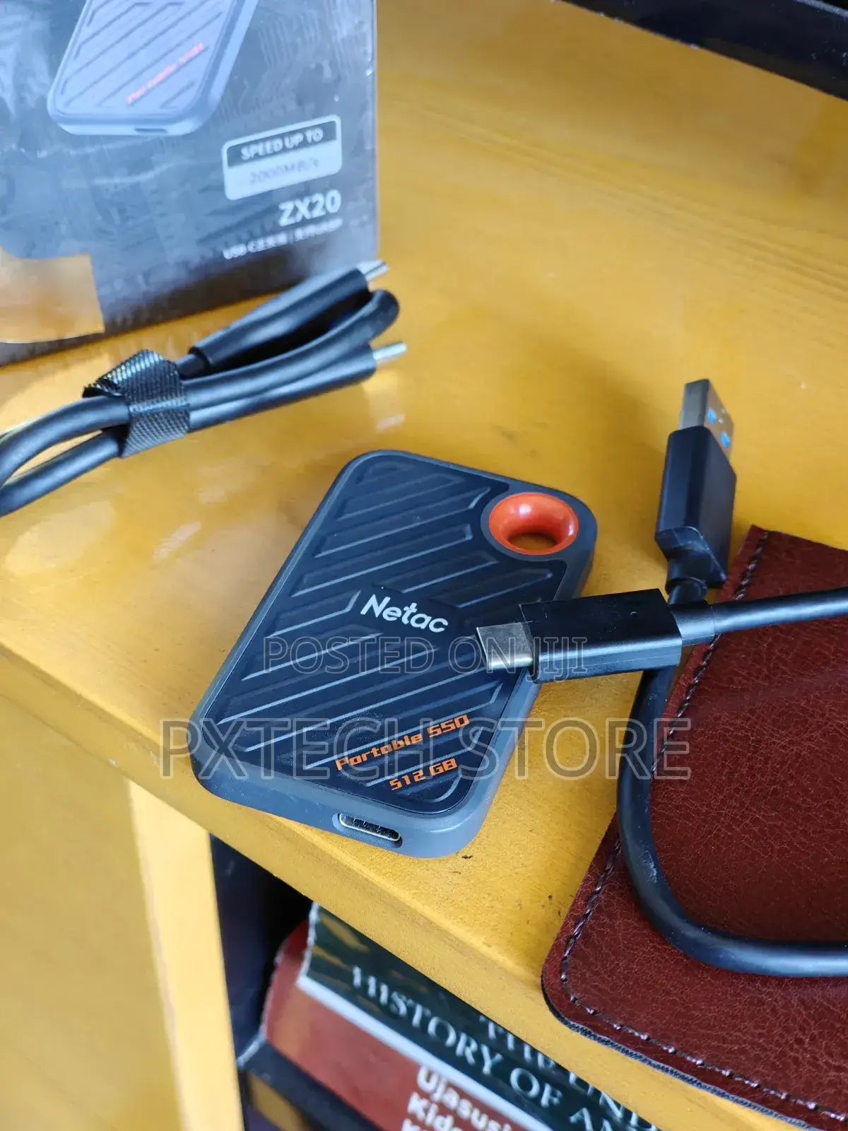 Netac Zx20 512gb Portable Solid State Drive.(Ssd)
