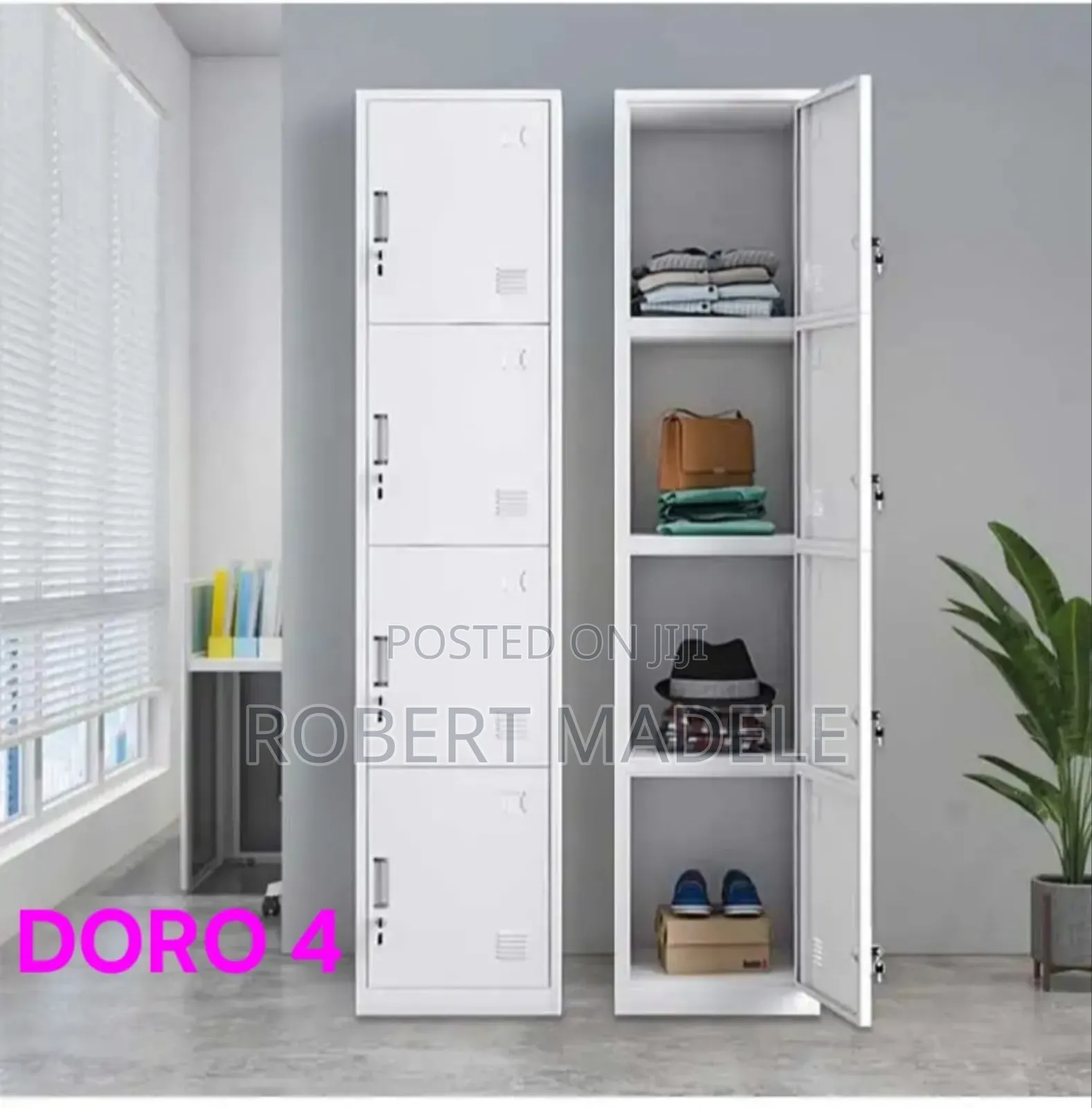 Locker 4 Door