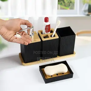 Bathroom Countertop Organizer Set
