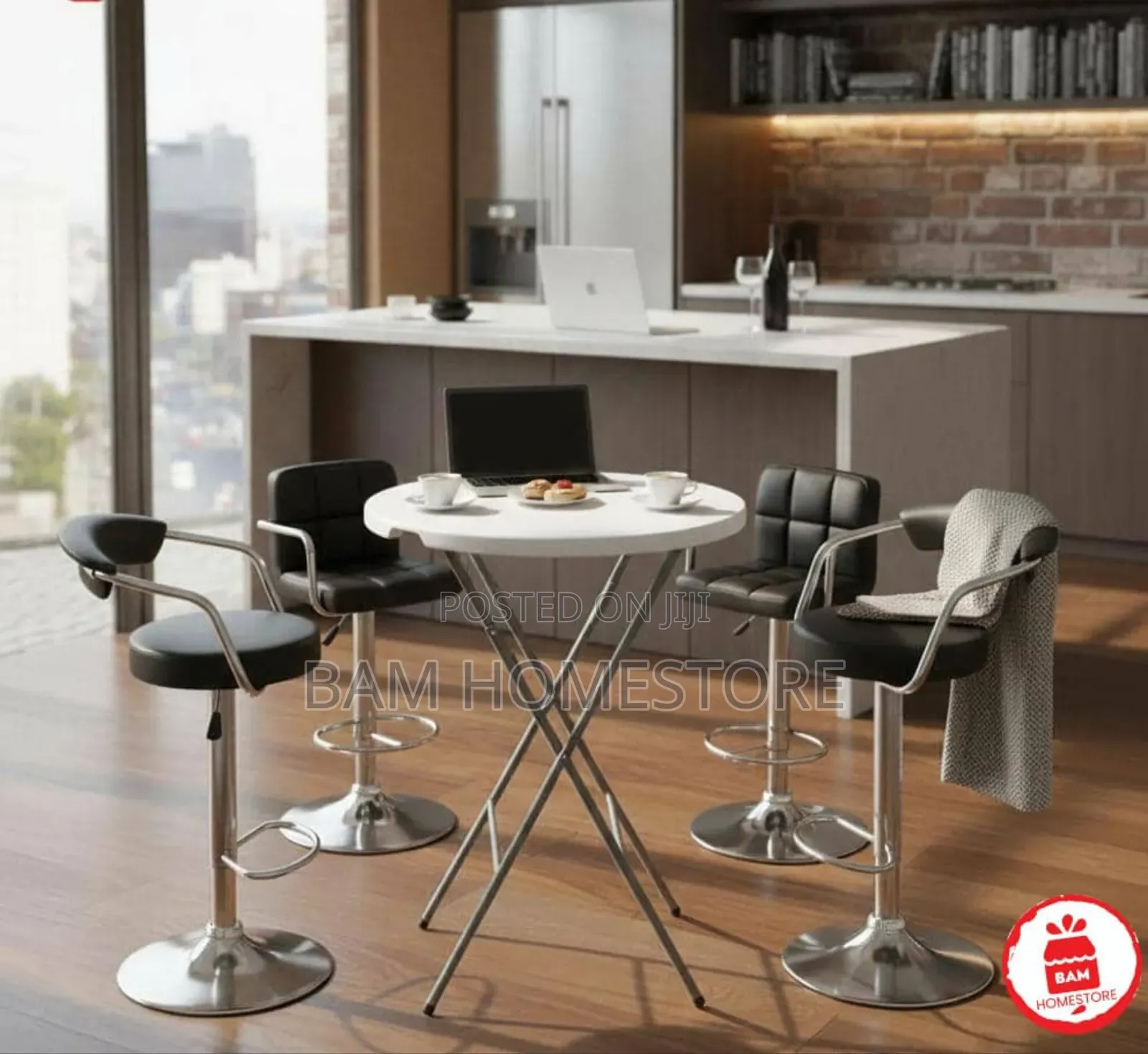 Modern Bistro Set- Cafeteria/Restaurant/Bar Set