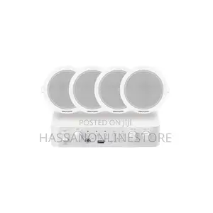Hikvision Ds-Qae1ka80206-4 Hybrid Audio Kit Ceiling Speakers