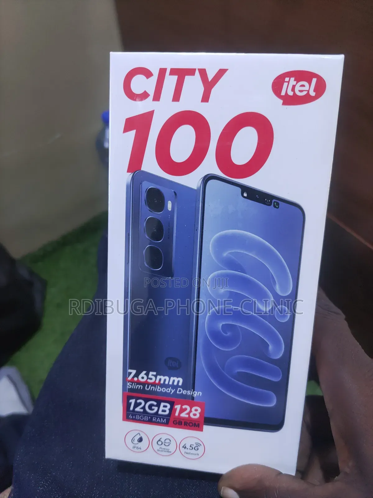 New Itel City 100 128 GB Bronze