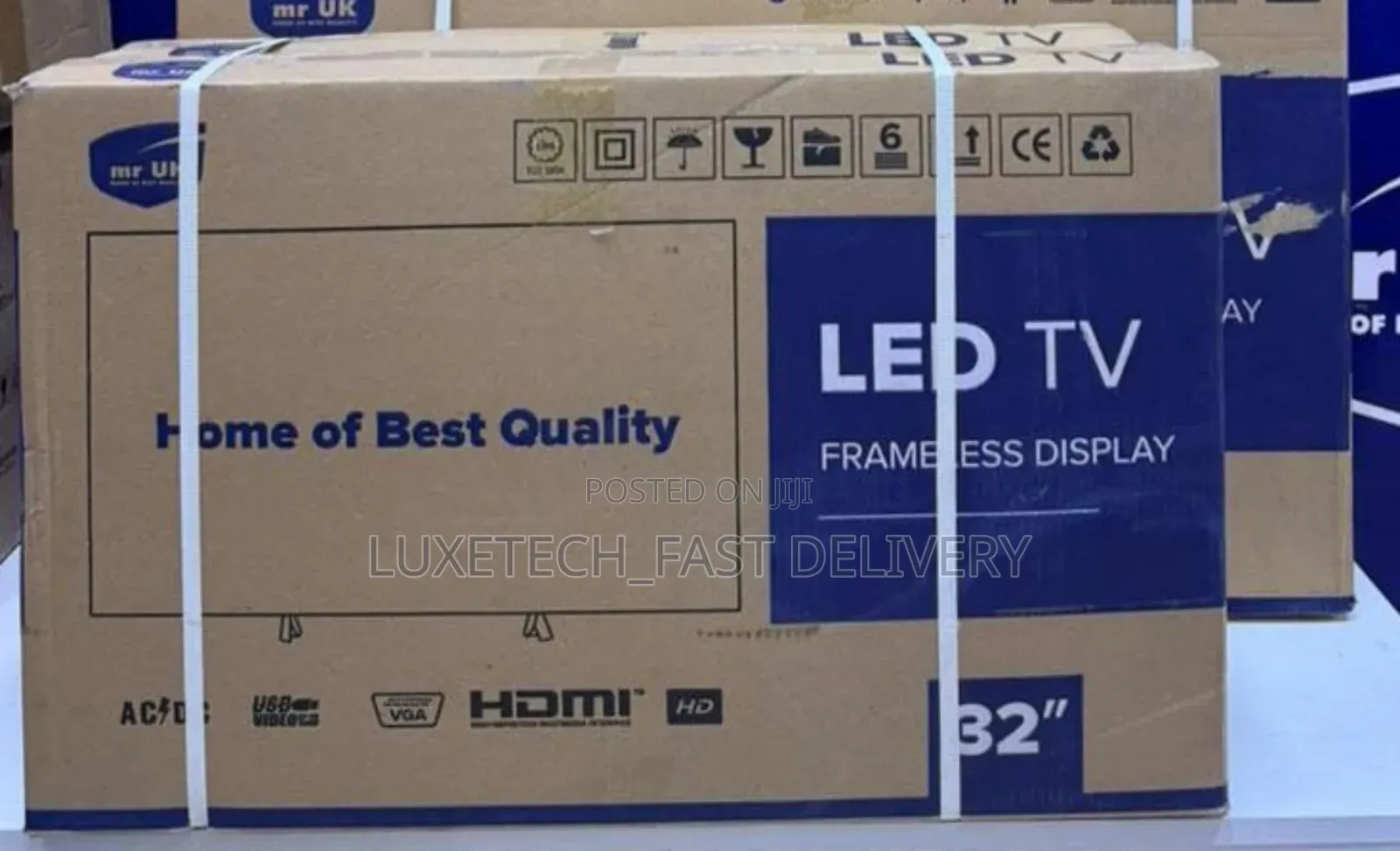 Mr Uk 32 Inch Led Frameless Tv