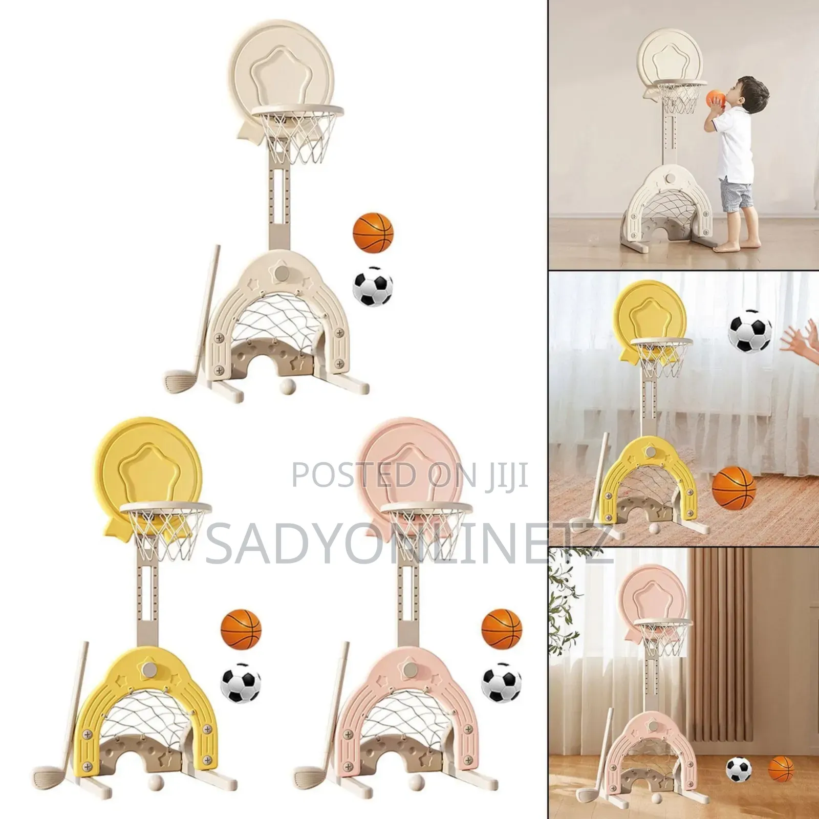 3 in 1 Basketball Hoop Set