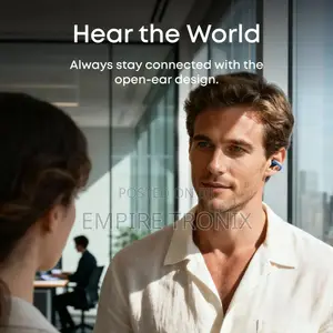 Soundcore Aeroclip | Open‐Ear Clip‐On Earbuds With Adaptive Comfort