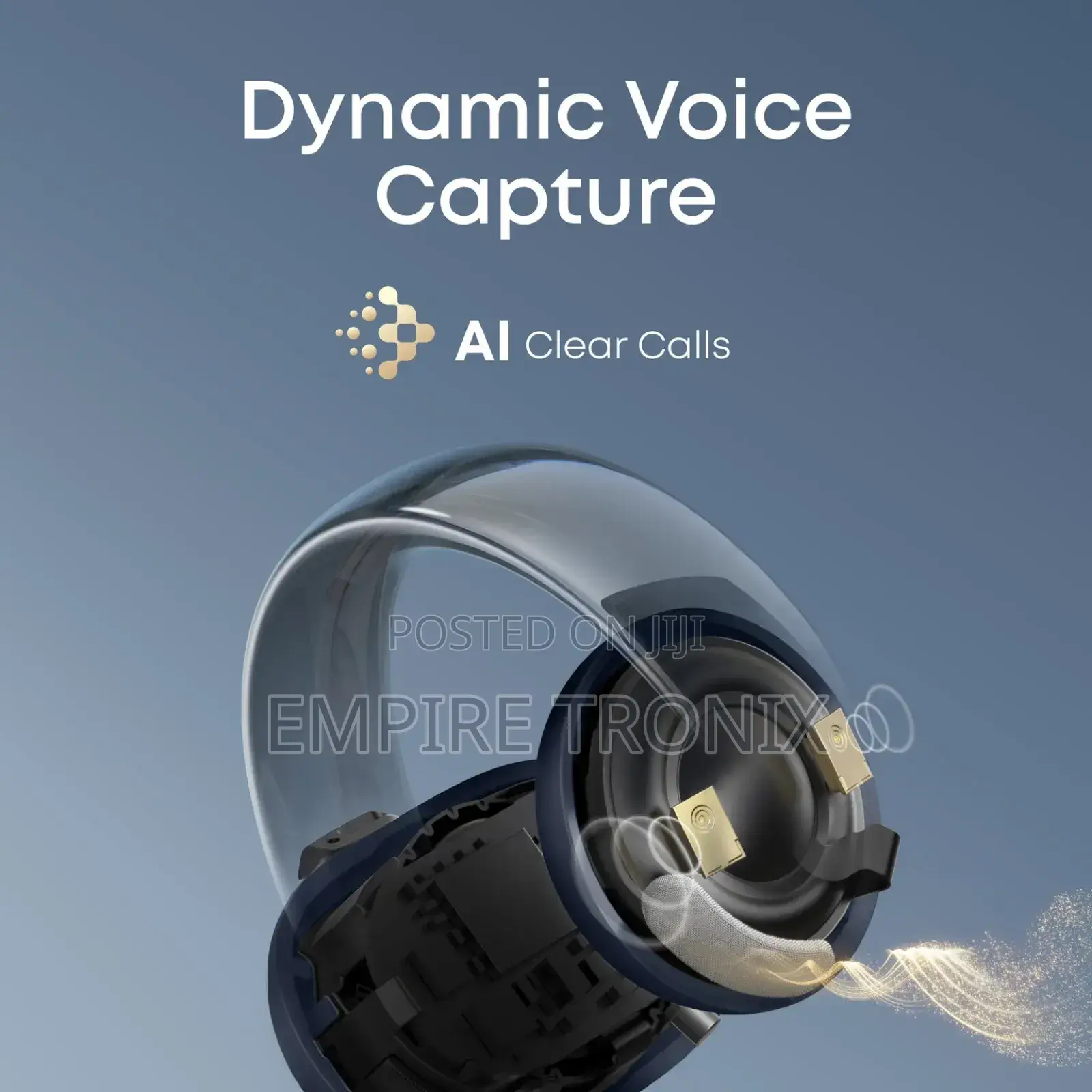 Soundcore Aeroclip | Open‐Ear Clip‐On Earbuds With Adaptive Comfort