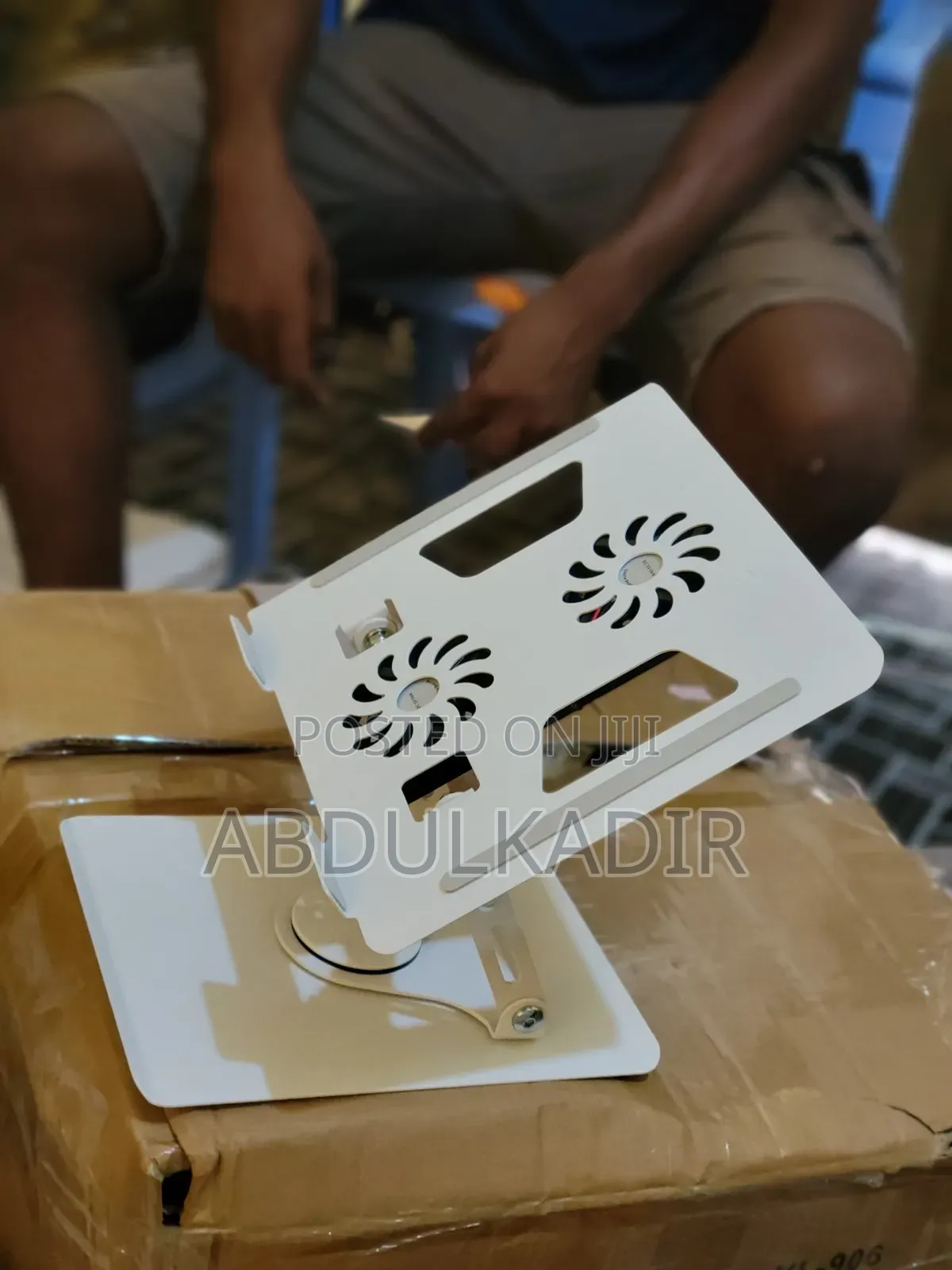 Laptop Stand 360 Degree Rotating Laptop With Cooling Fan
