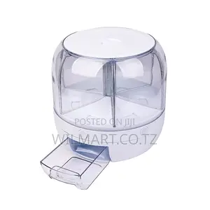 Wilmart Rice Bucket Dispenser 5kg Food Grain Storage Container Large C