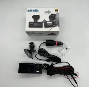 Black Box Super Hd 1296p Traffic Recorder – Dual Camera Dash Cam