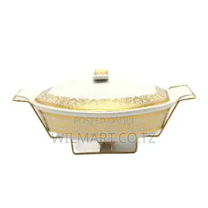 Wilmart Chafing Dish for Buffet Stoves Made of Ceramic Soup Pot Porcel