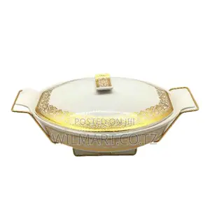 Wilmart Chafing Dish for Buffet Stoves Made of Ceramic Soup Pot Porcel