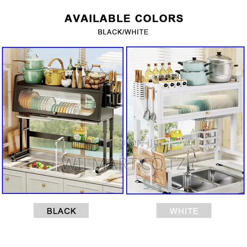 Wilmart Organizer Dish Rack Multi Layer Kitchen Tools Supplies Storage
