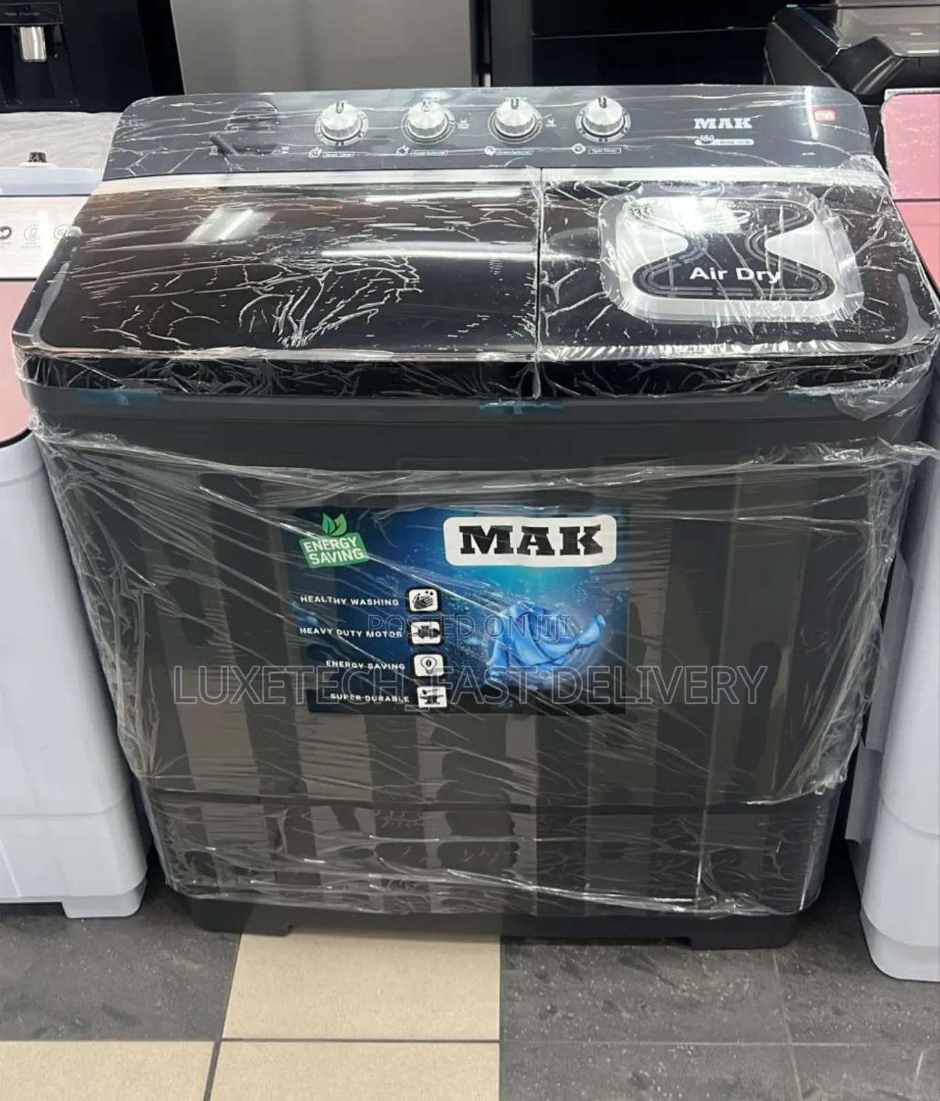 Mak 18kg Twin-Tub Semi-Automatic Washing Machine