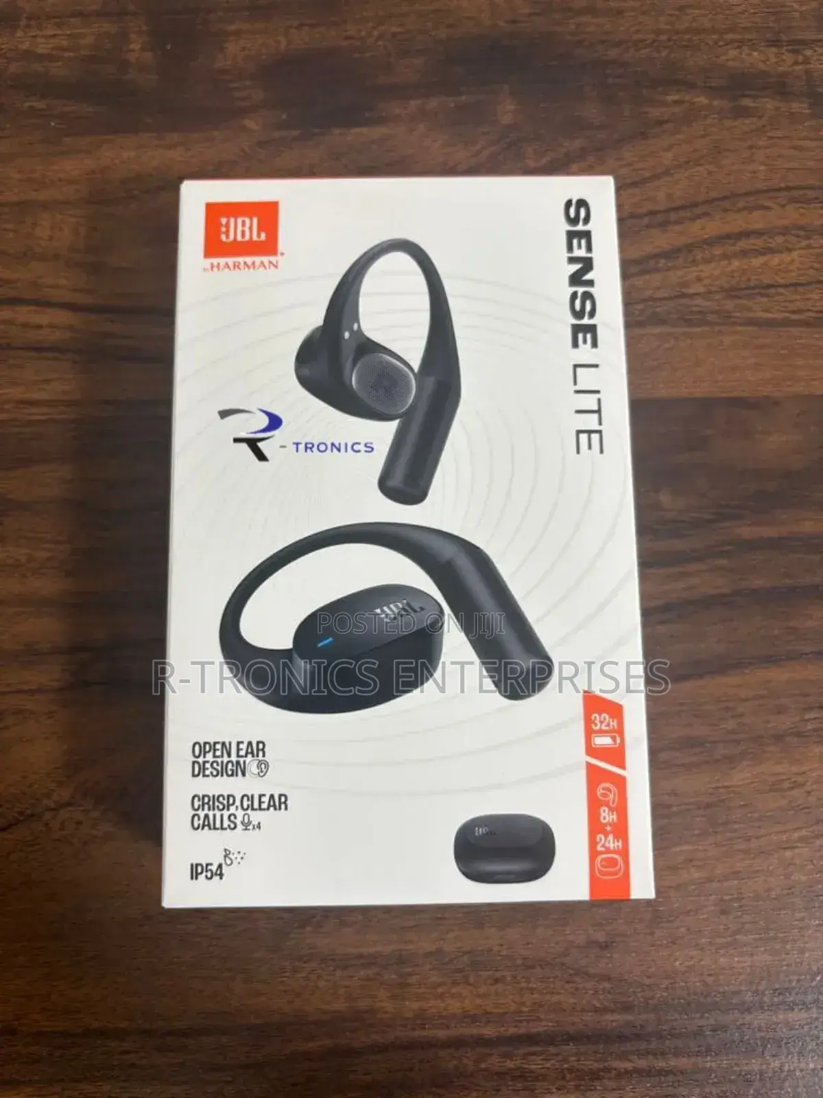 JBL Sense Lite Wireless Earbuds With Open Design and Ear Hook