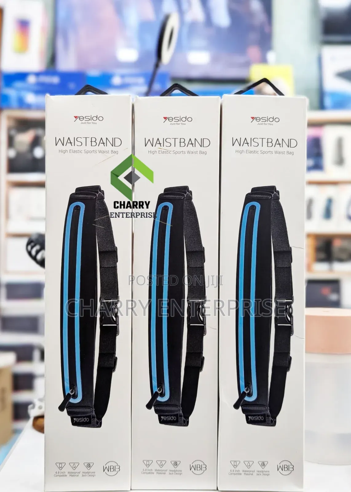 Original Unisex Waterproof Yesidowb13 Sport Waist Band/ Bag Adjustable