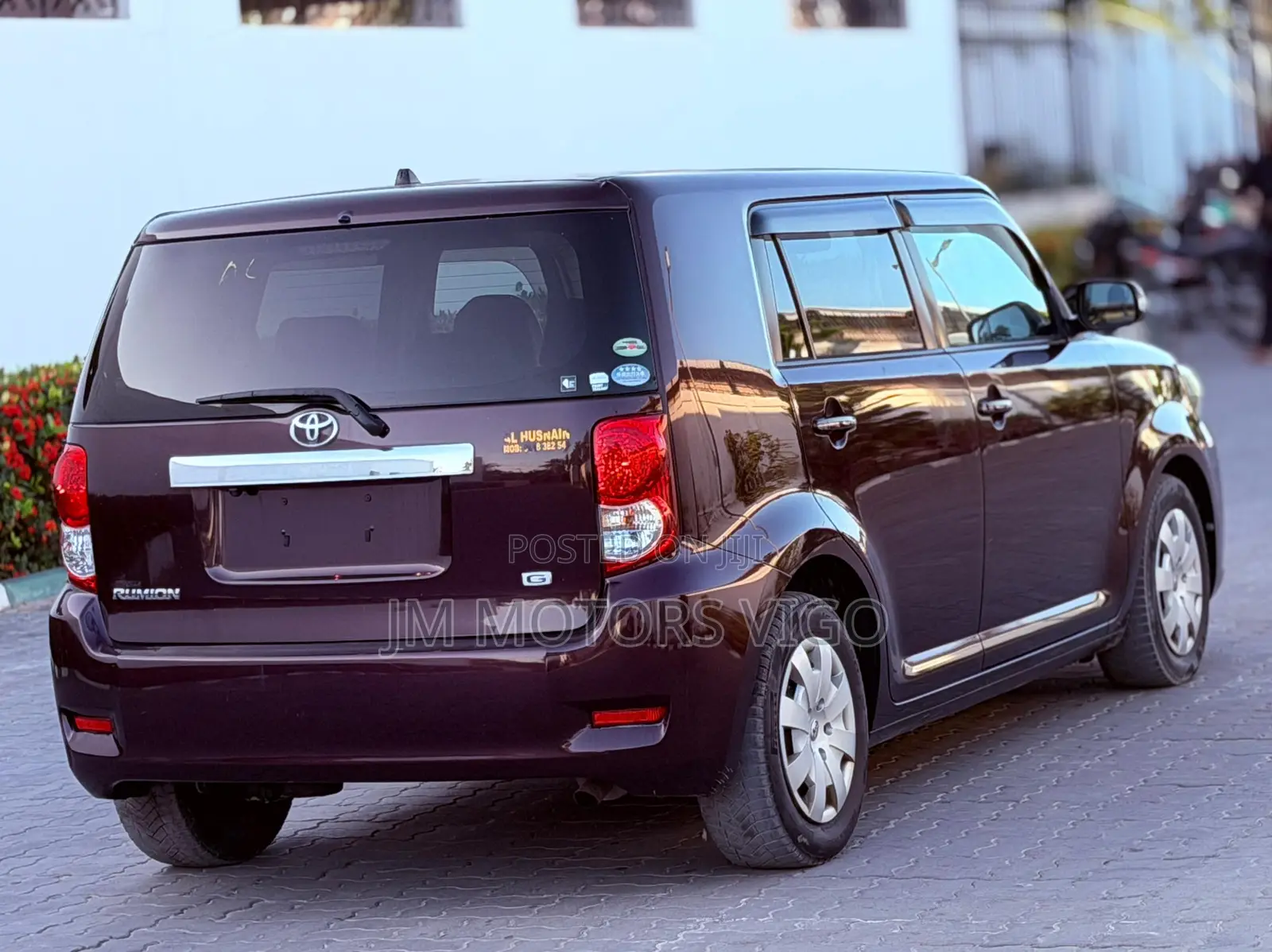Toyota Corolla Rumion 2009 Burgundy