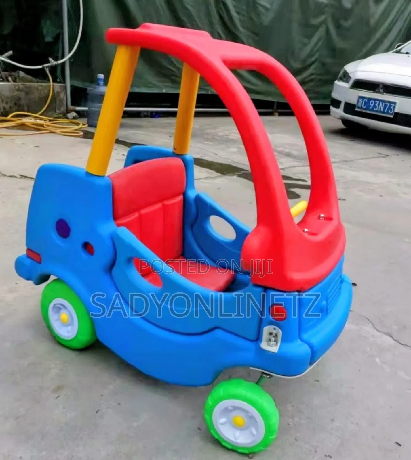 Kids Plastic Car Sliding Baby Walker