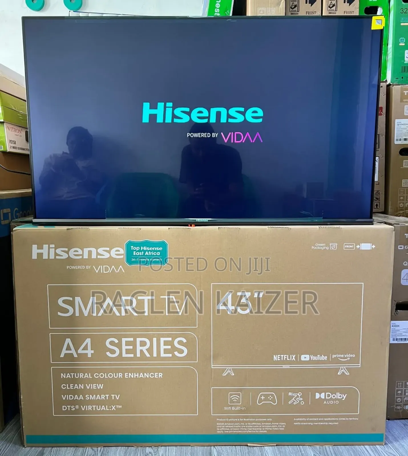 New Hisense 43" Smarttv A4