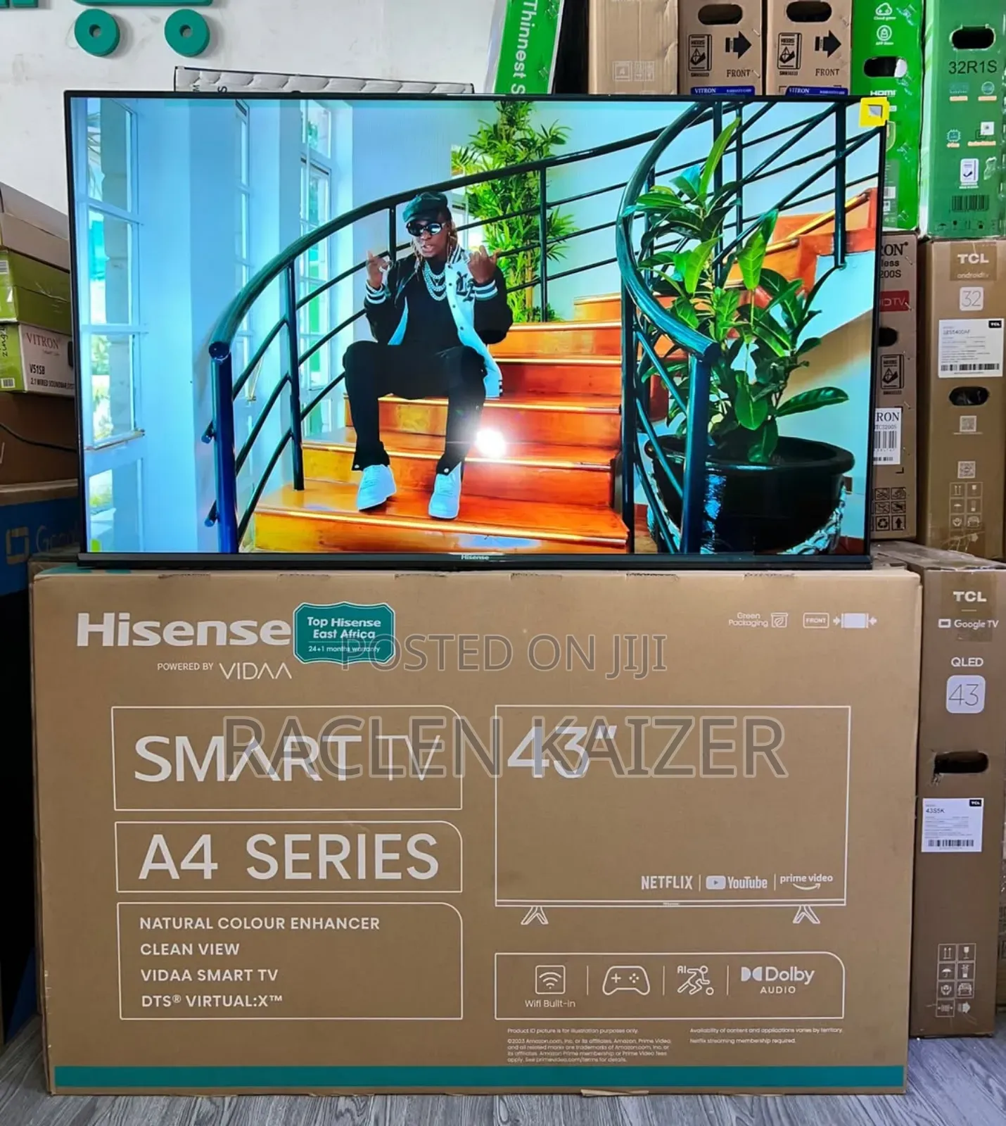 New Hisense 43" Smarttv A4