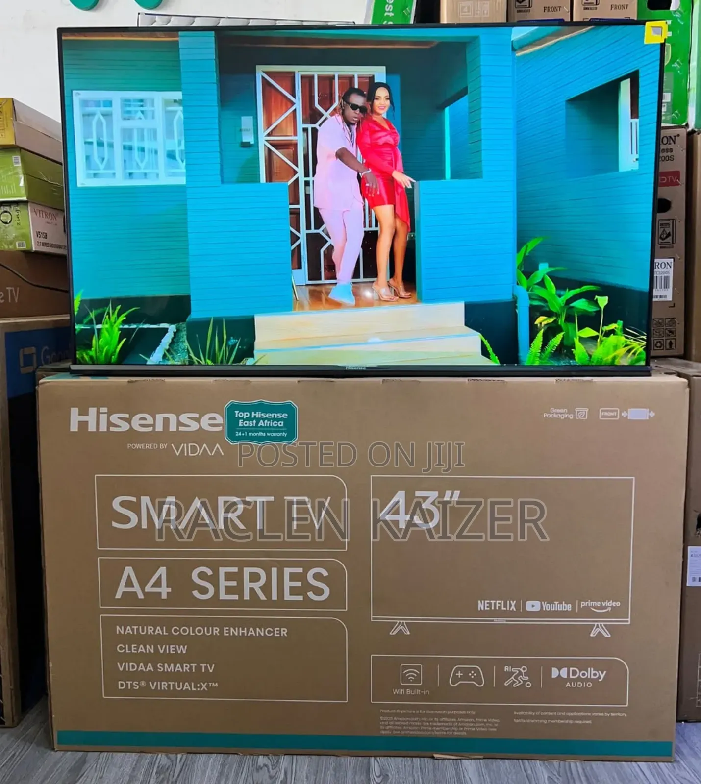 New Hisense 43" Smarttv A4