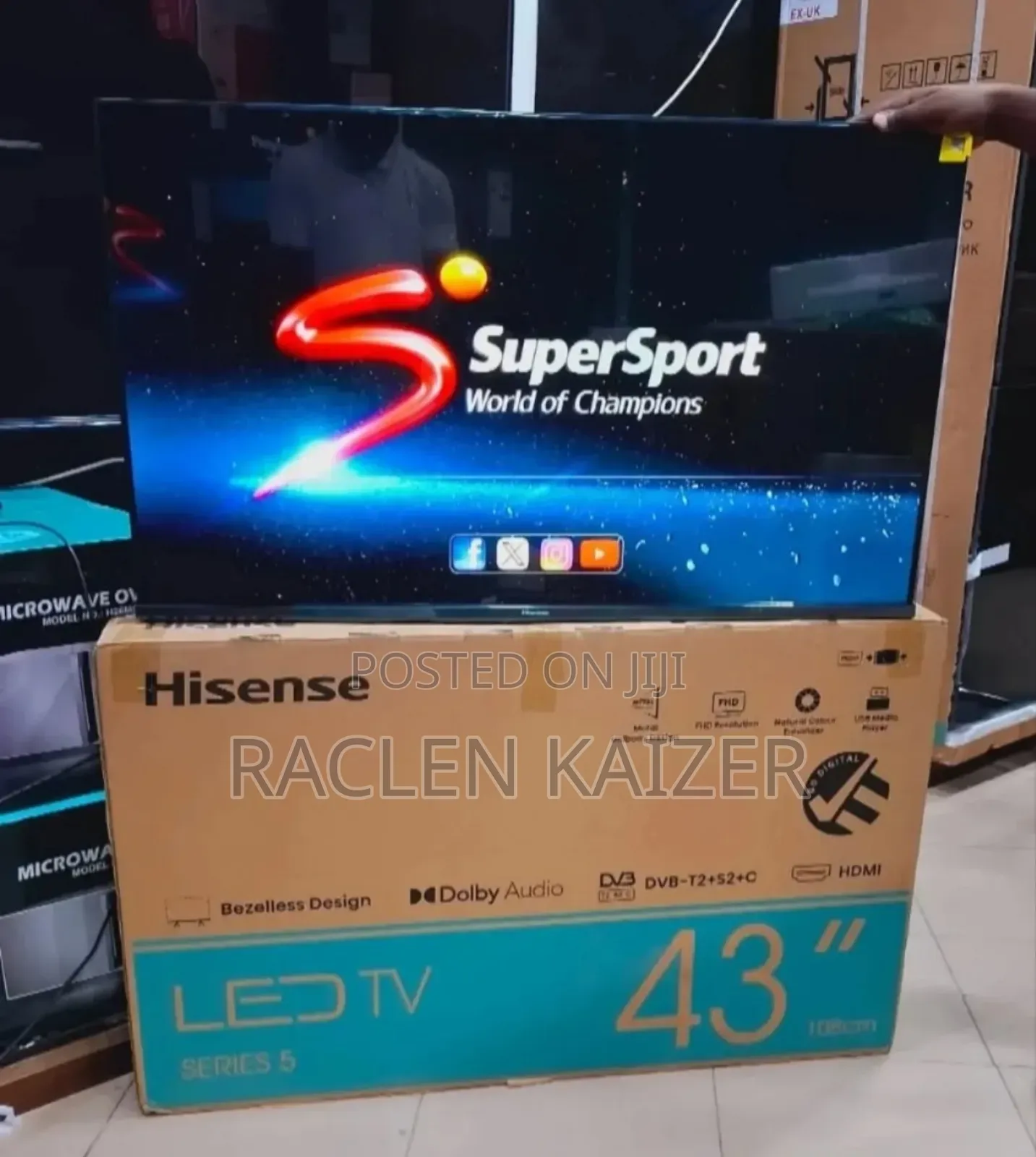 New Hisense 43" Led Tv