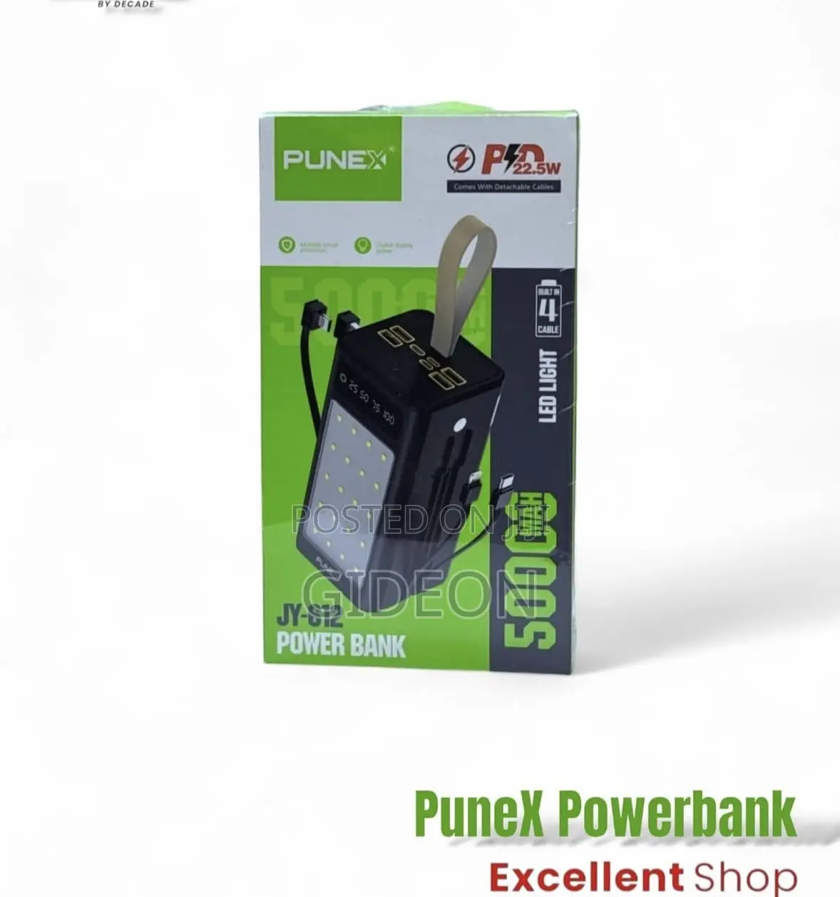 Punex Power Bank 50000mah