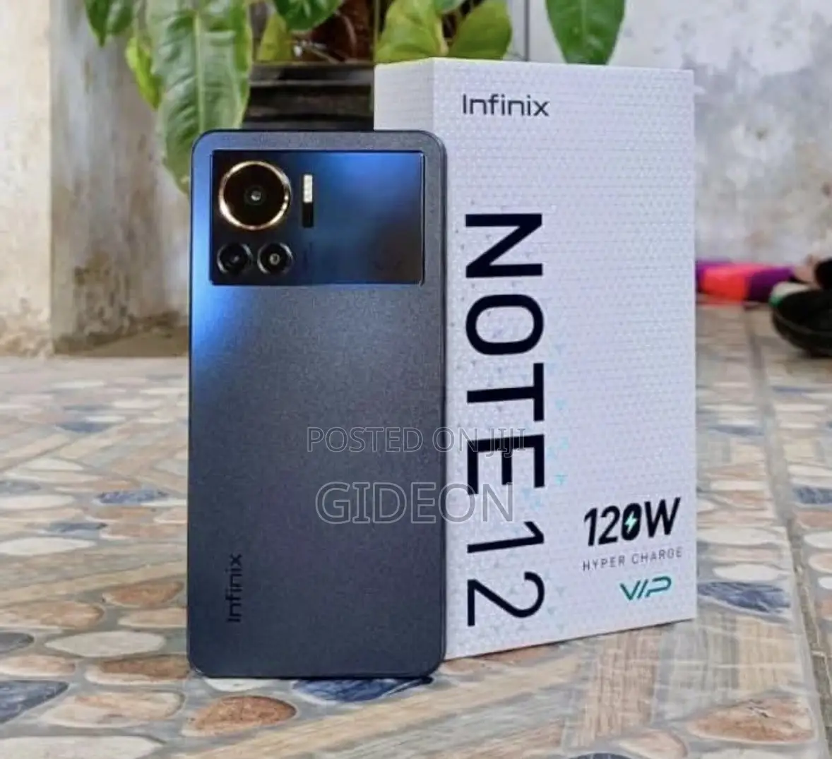 New Infinix Note 12 VIP 256 GB Black