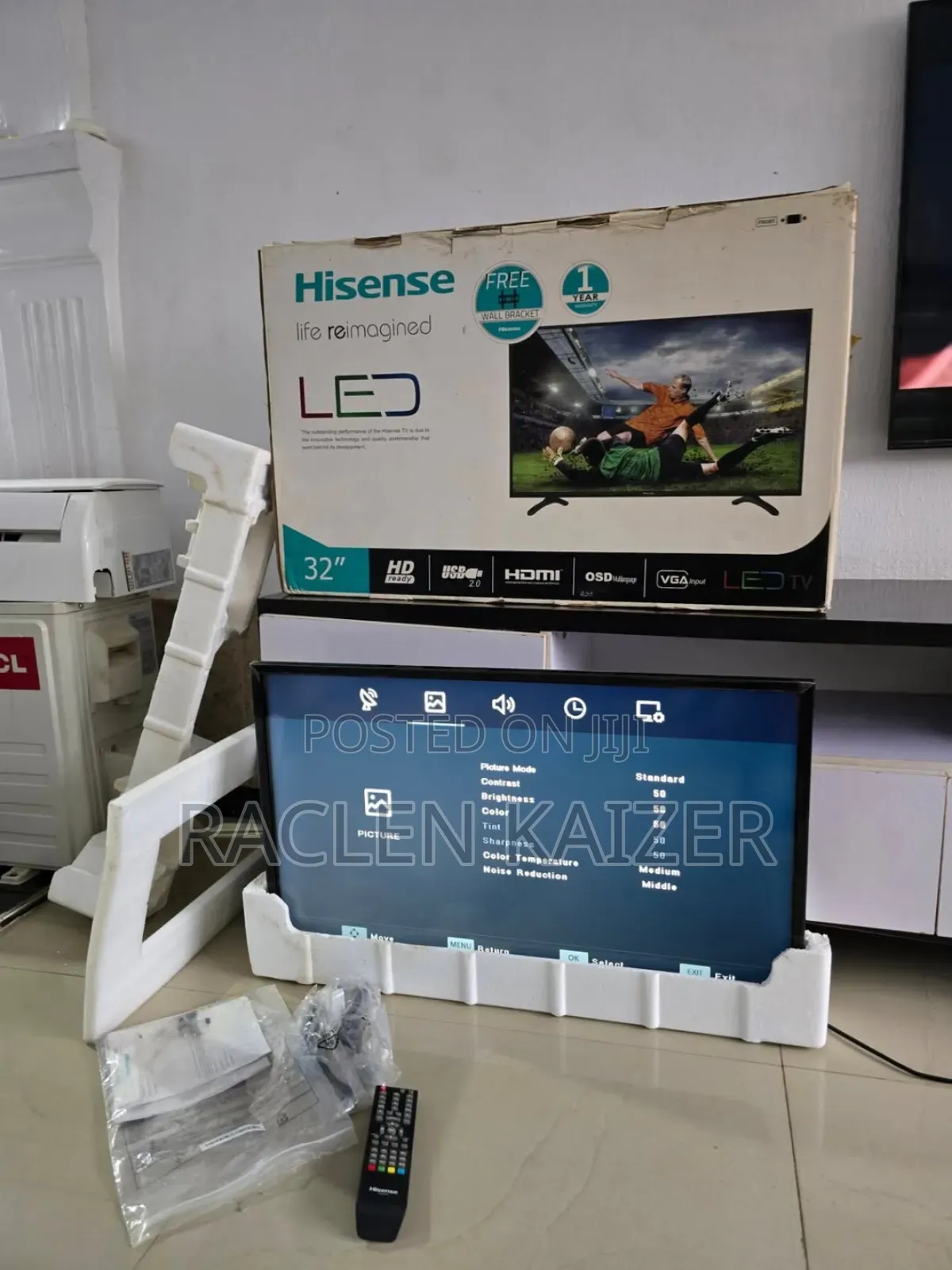 New Hisense 32" Led Tv