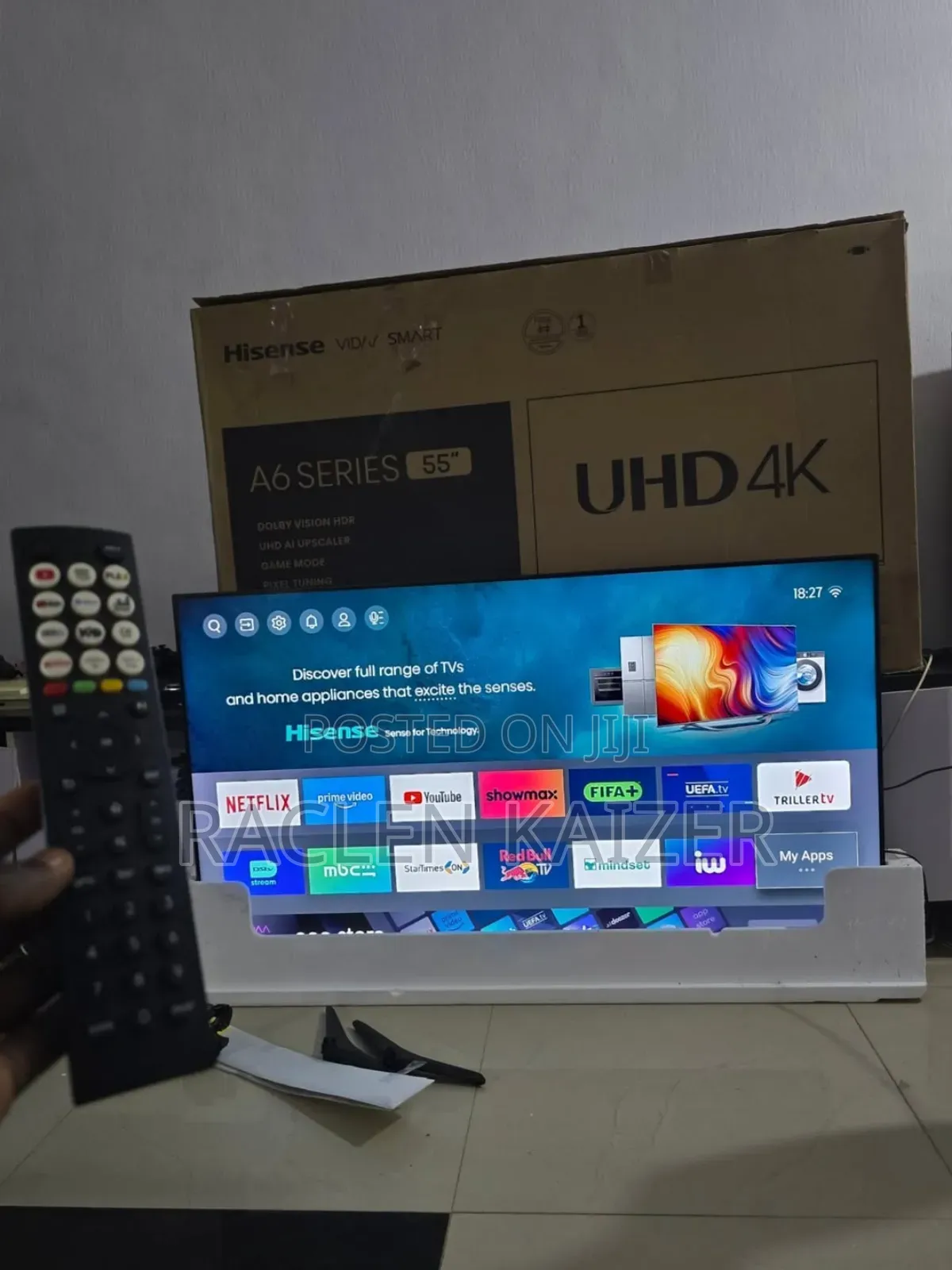 New Hisense 55" Smarttv 