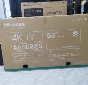 New Hisense 58" Smarttv 