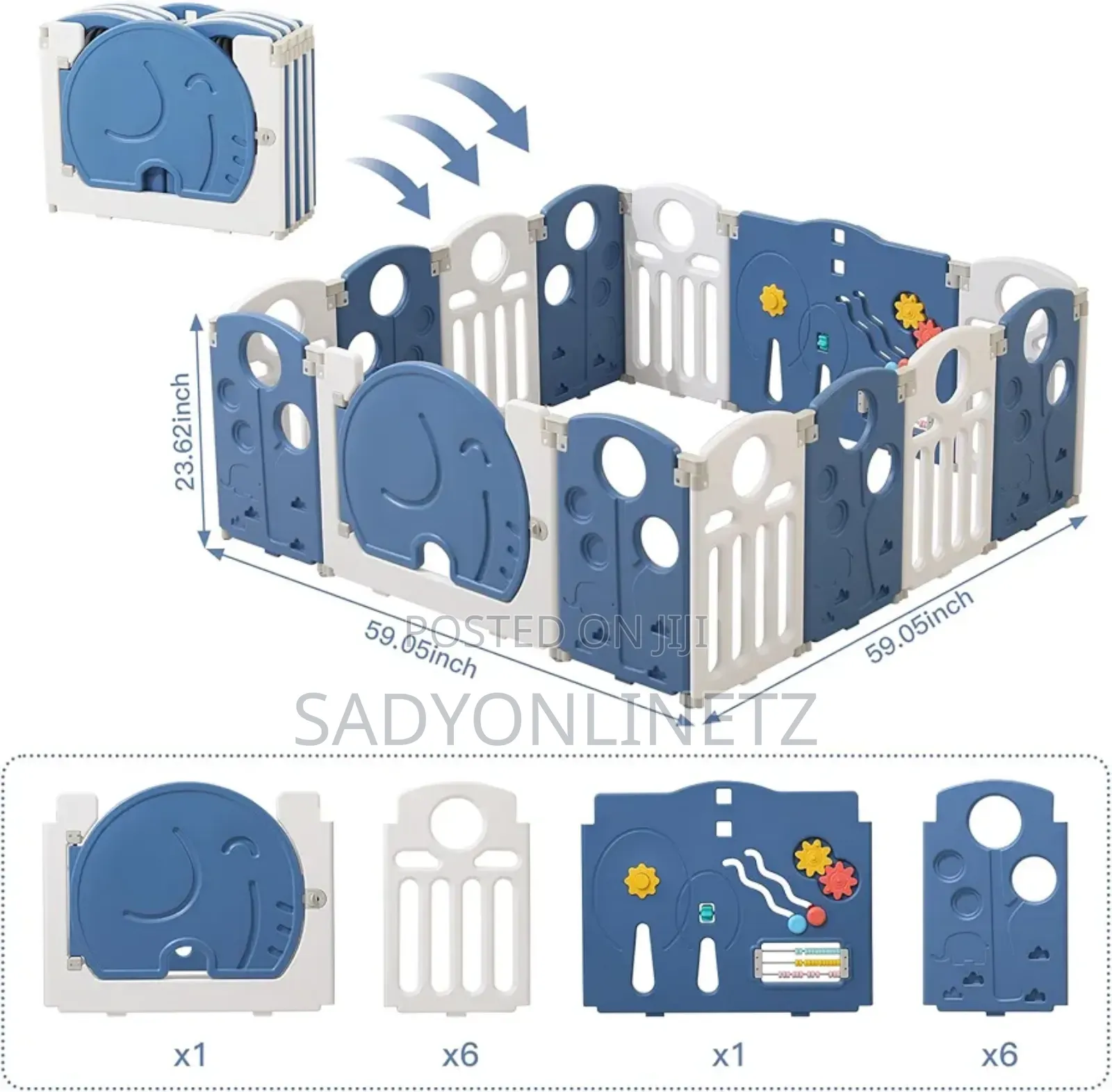 Foldable Baby Playpen