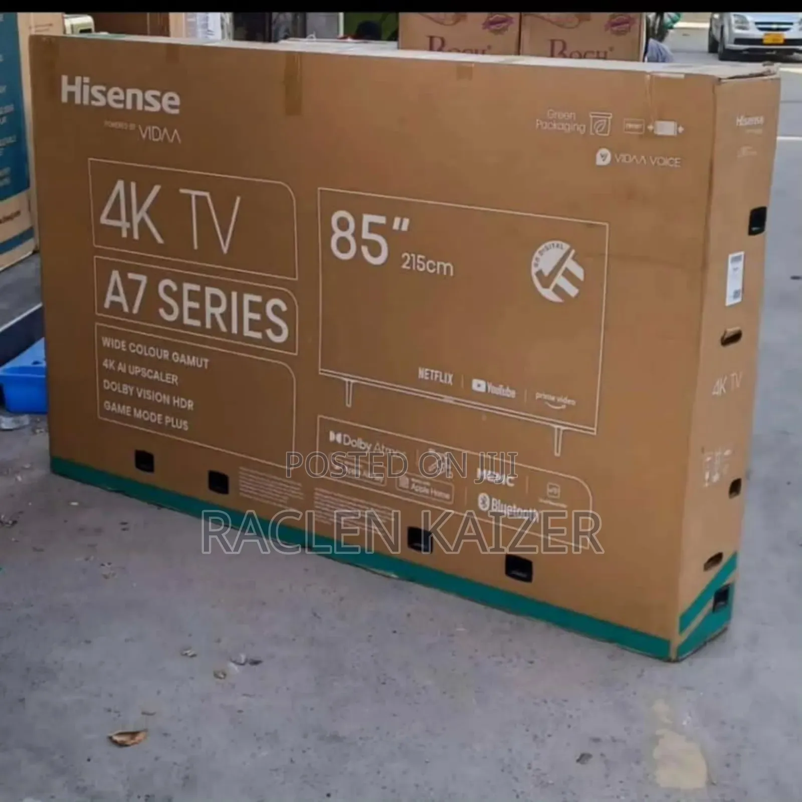 New Hisense 85" Smarttv 